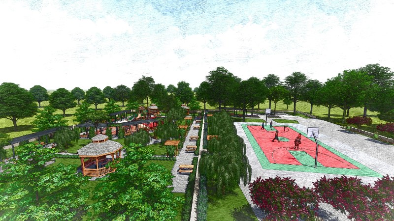 Karaçulha Parkı ve Taziye Evi Yapımına Başlandı